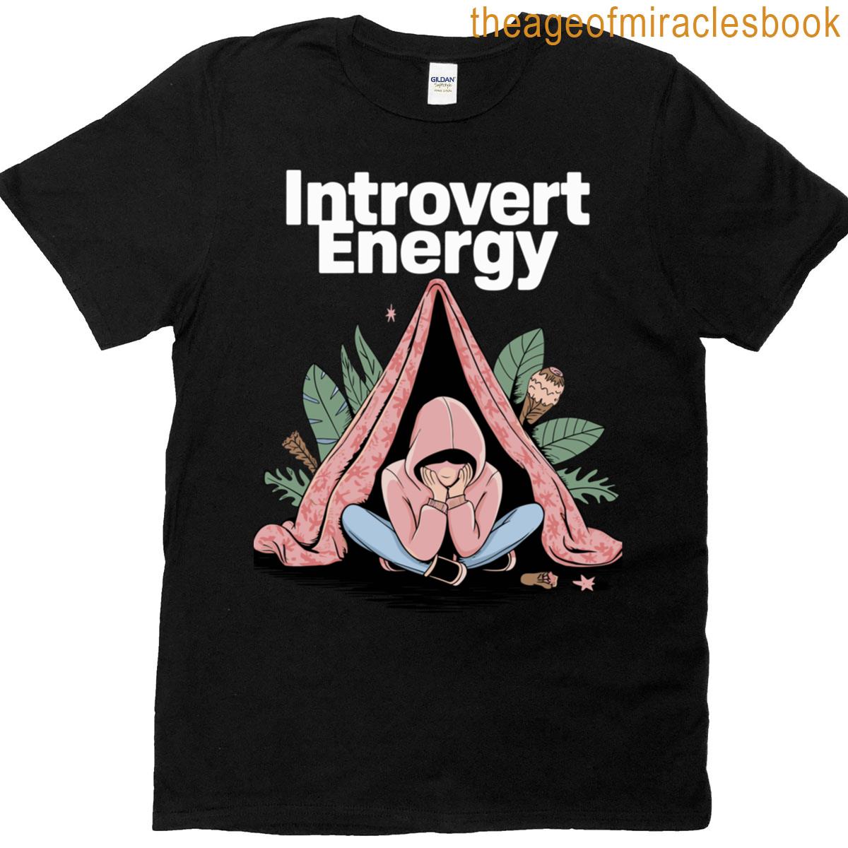 Introvert Energy 2 Oversized T-shirt