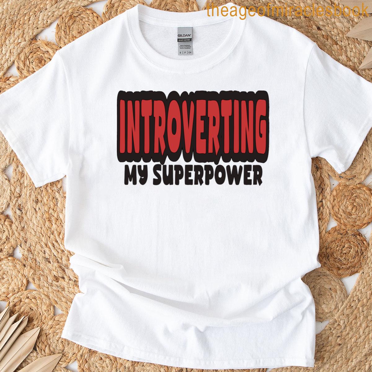 Introverting My Superpower 5 Oversized T-shirt