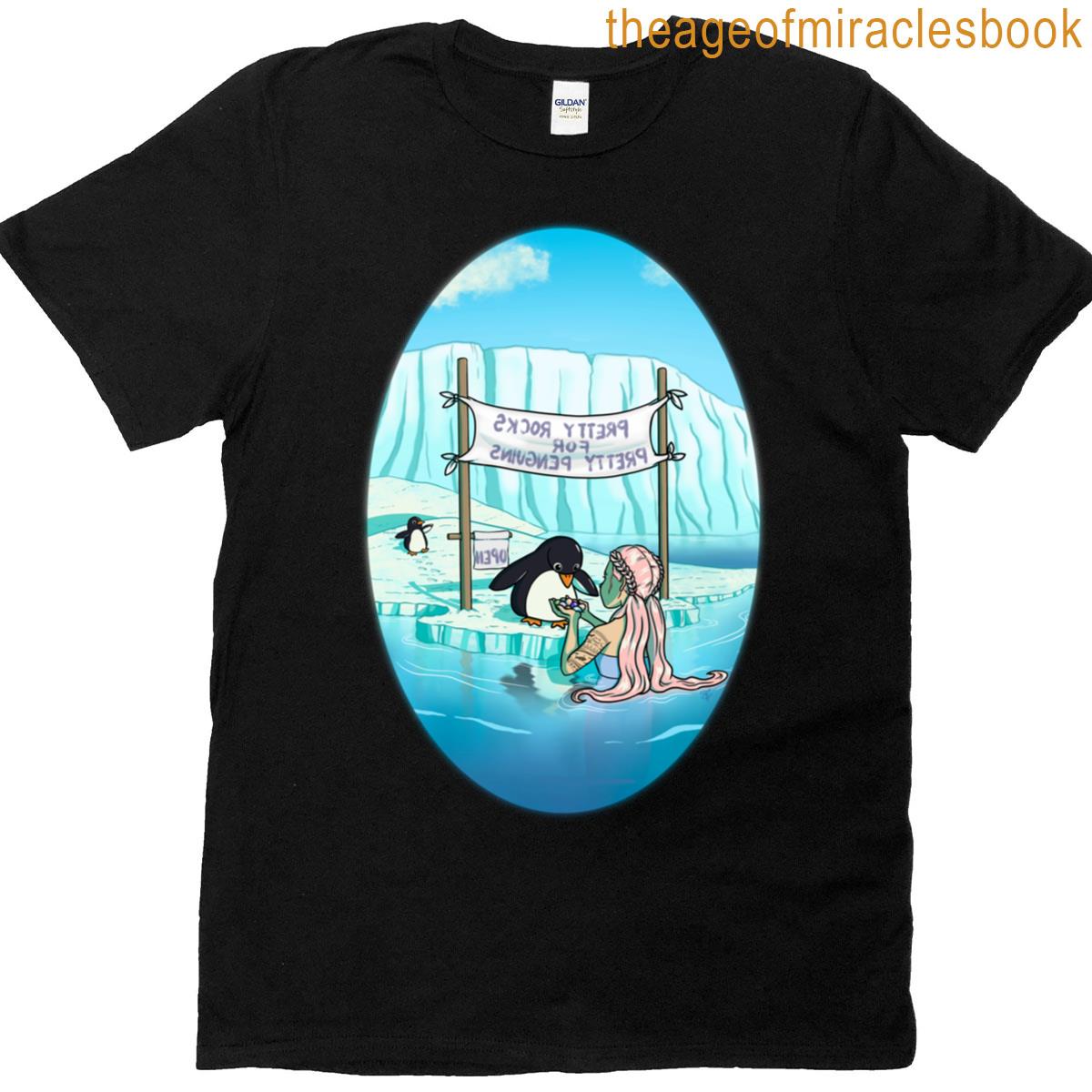 Pretty Rocks For Pretty Penguins Oversized T-shirt