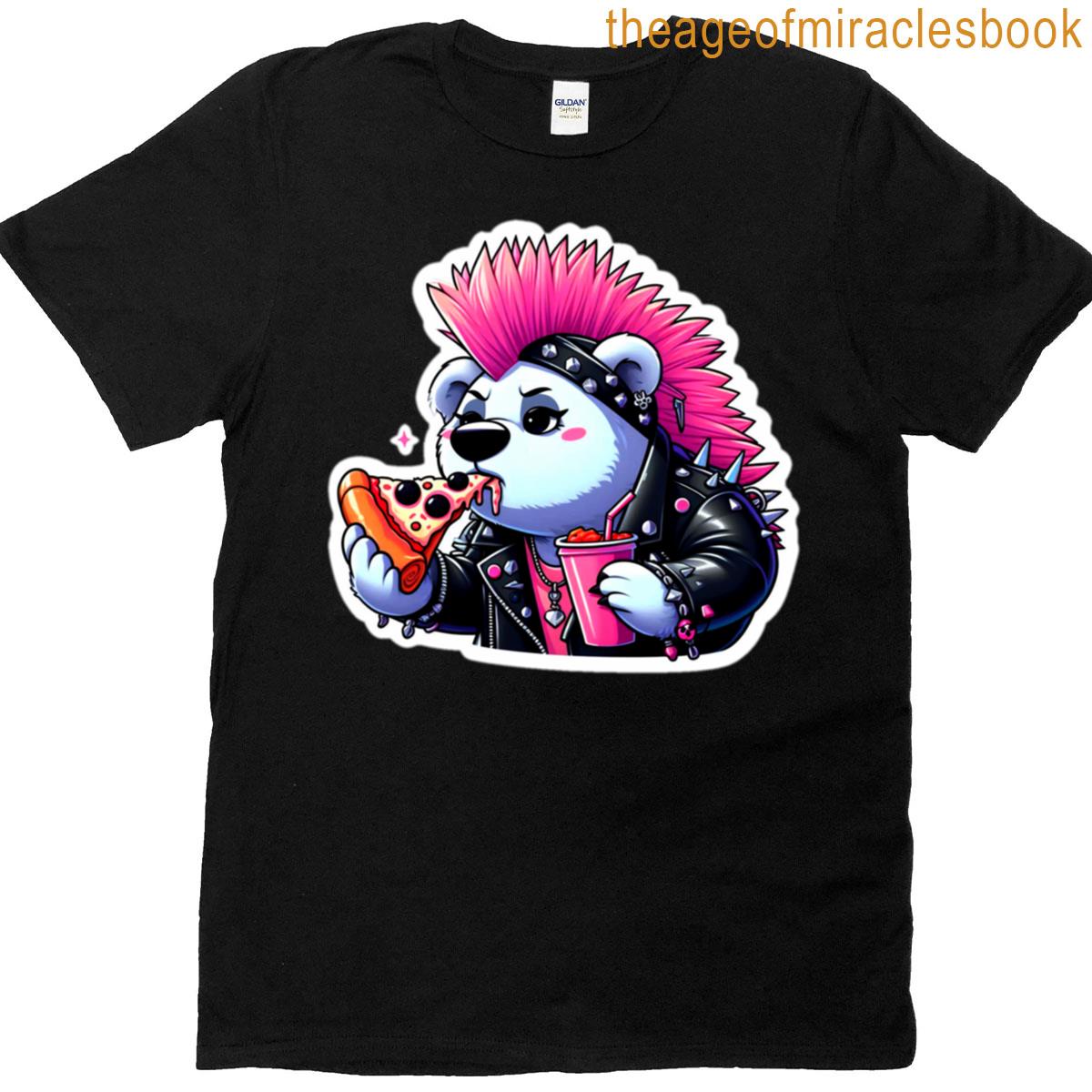 Punk Polar Bear 5 Oversized T-shirt