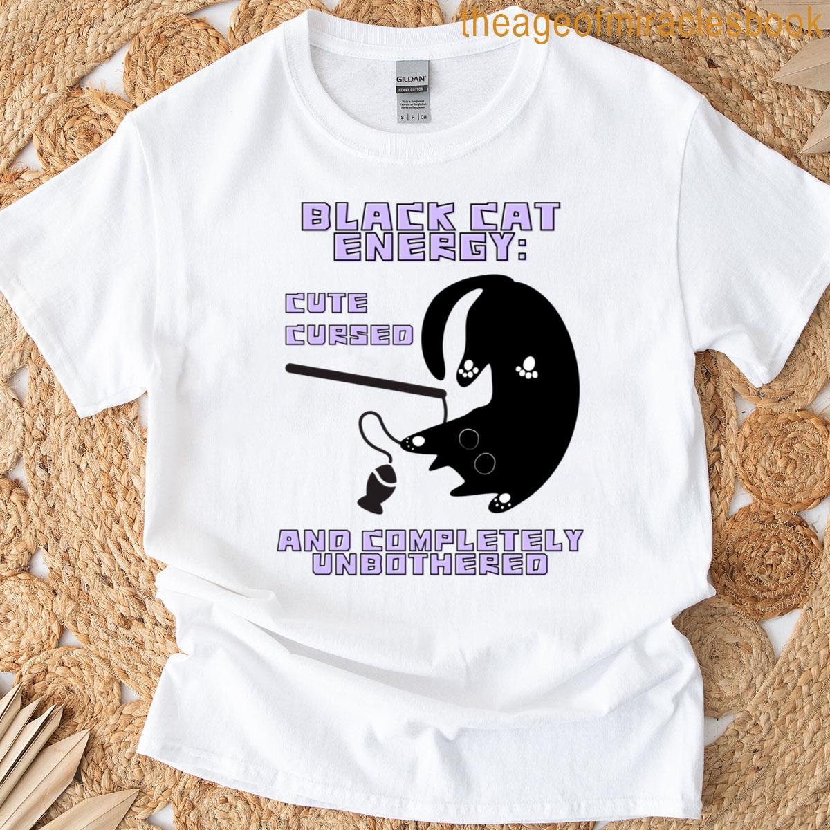 Purple Kitty Energy T-shirt