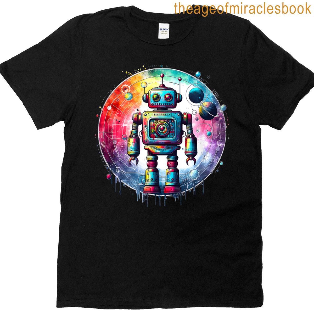 Robot Funny Robot Costume Technology Ai Robotics T-shirt