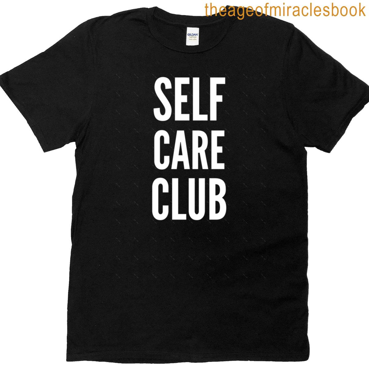 Self Care Club – White Version Oversized T-shirt