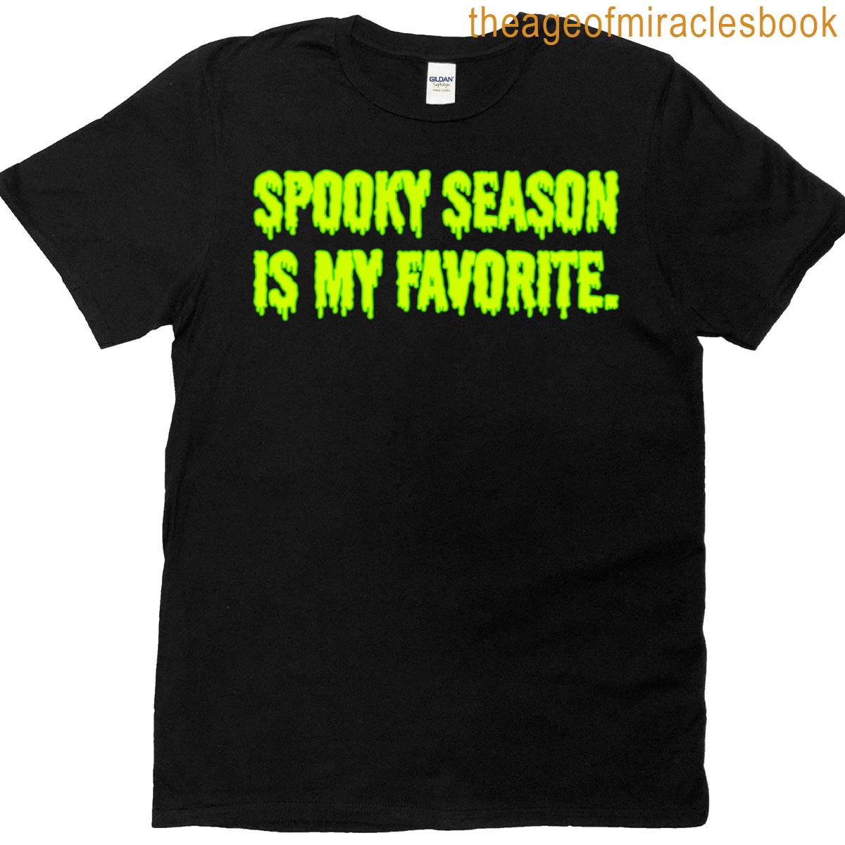 Spooky Season V2 – Lime Oversized T-shirt