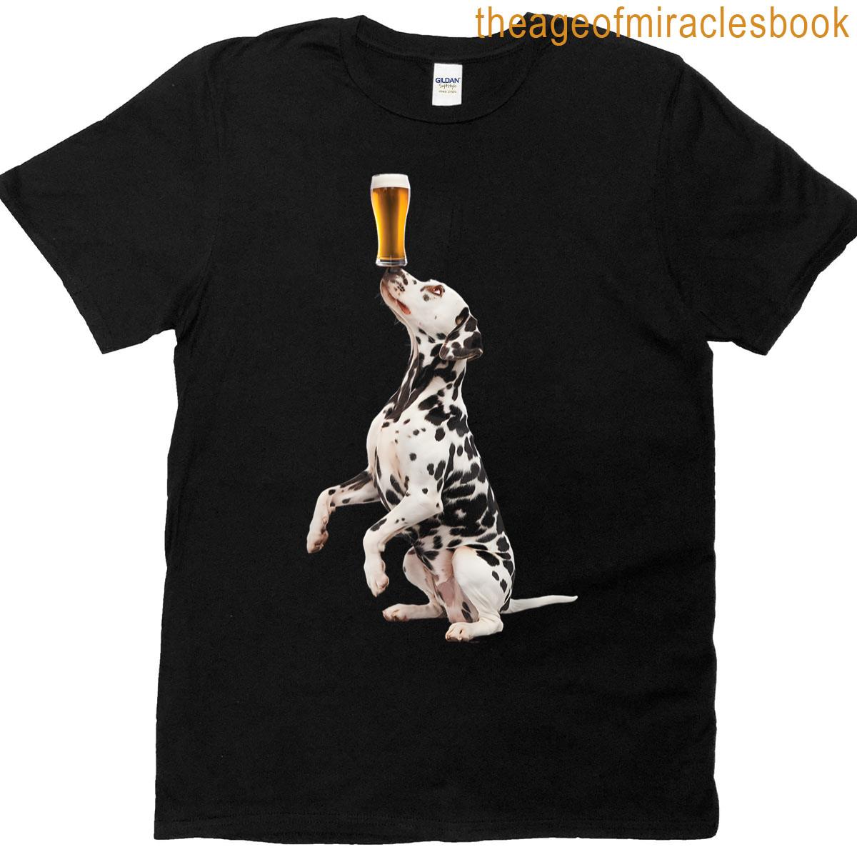 Beer Dalmatian T-shirt
