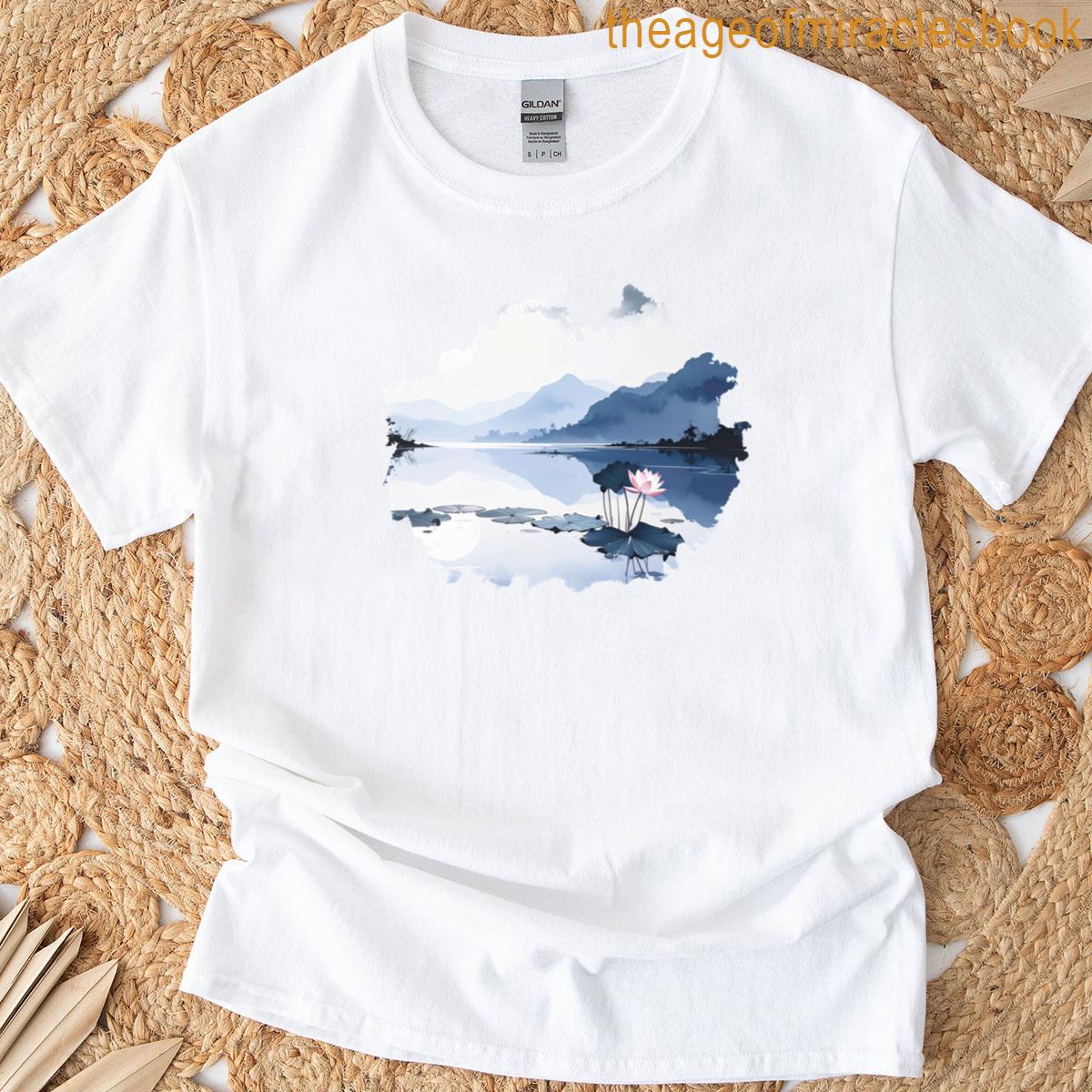 Lunar Lotus Voyage T-shirt