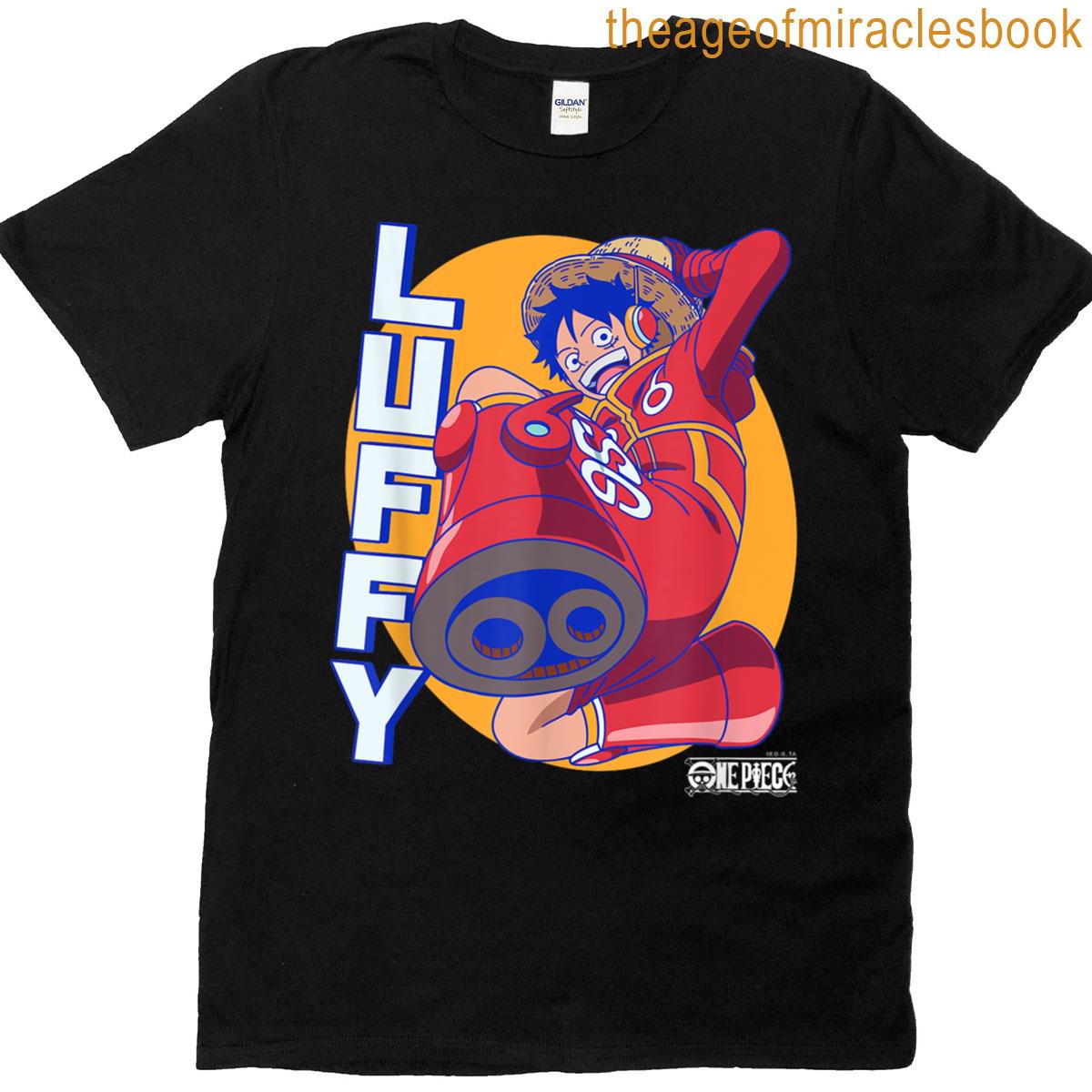 Anime Luffy Egghead Island T-shirt