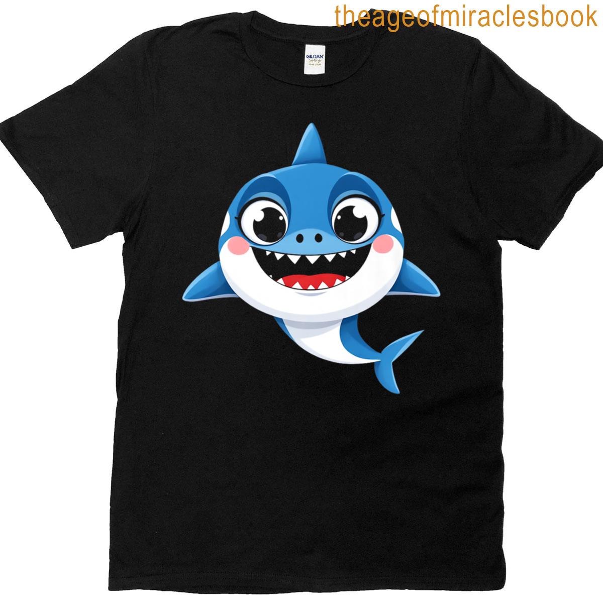 Cartoon Shark Premium T-shirt