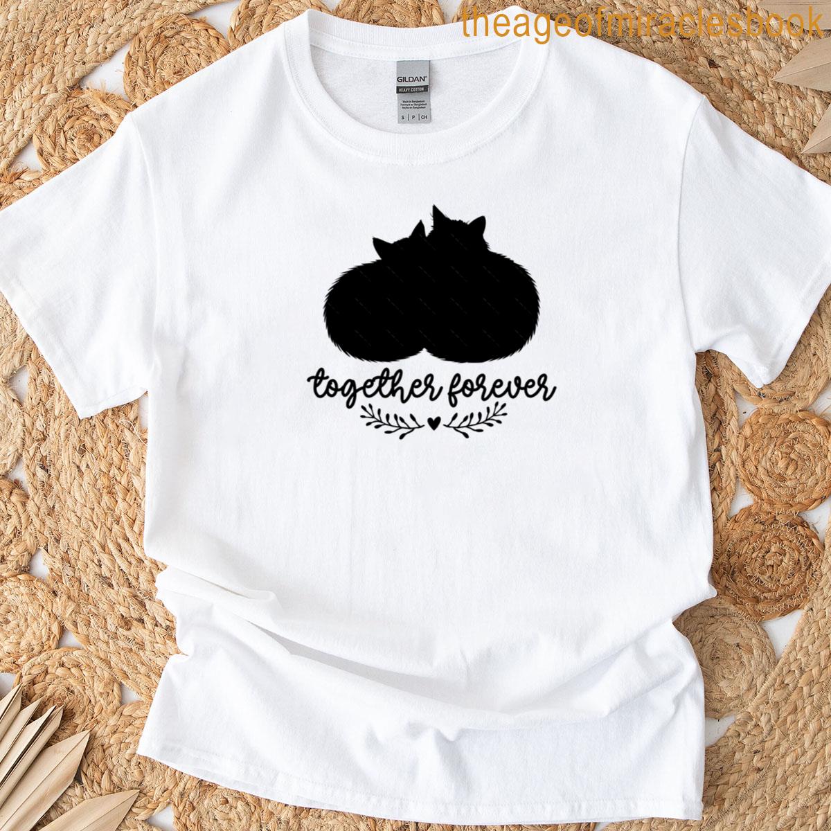 Cat Silhouette Love T-shirt