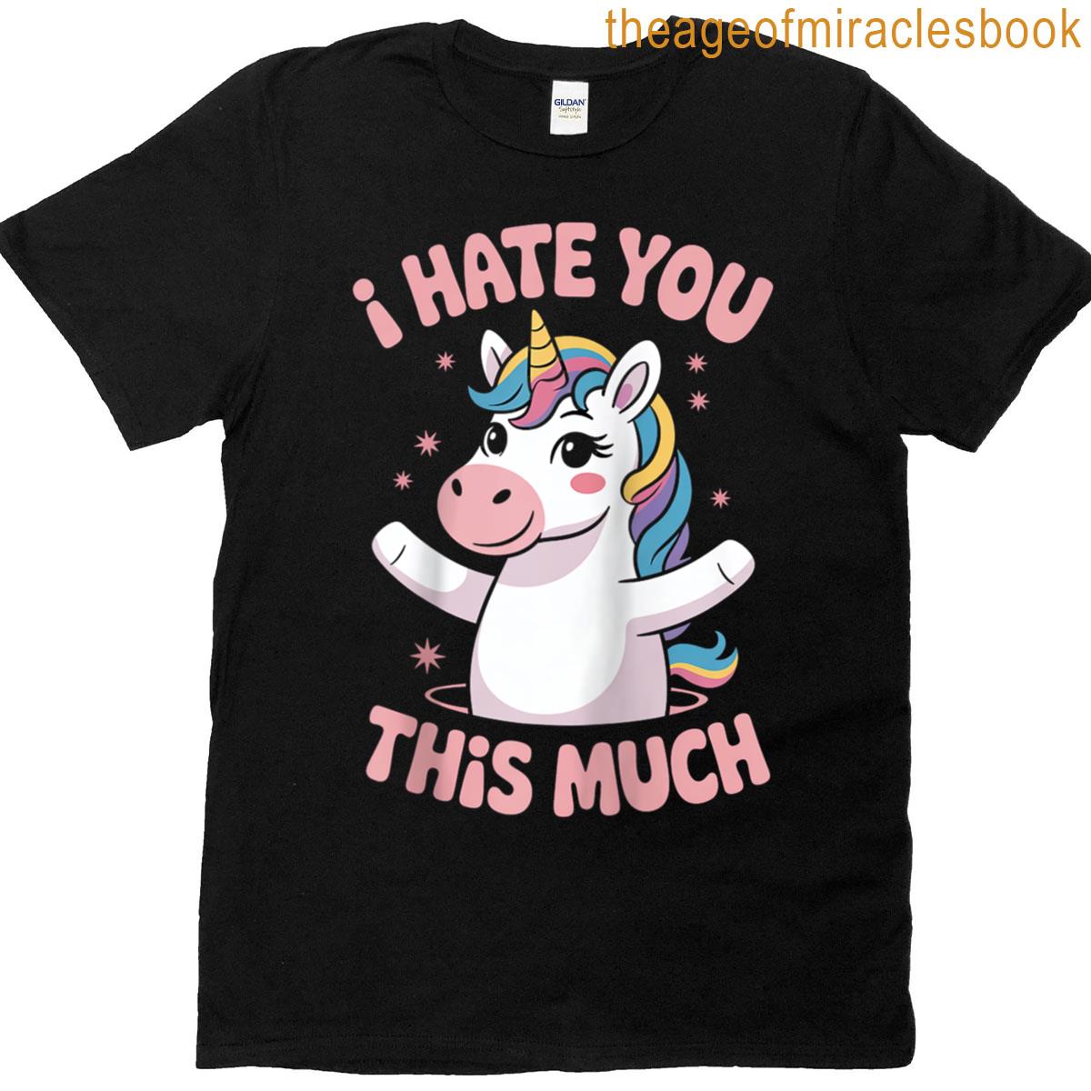 Cute Unicorn With Funny Message Raglan Baseball Tee T-shirt