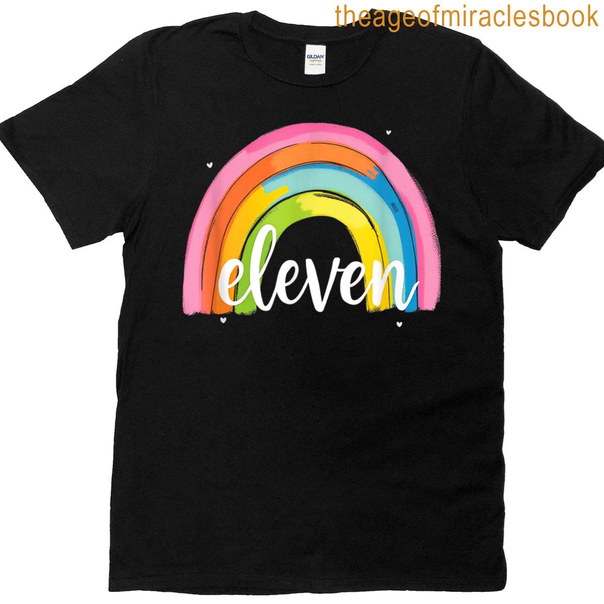 Eleven Colorful Rainbow T-shirt