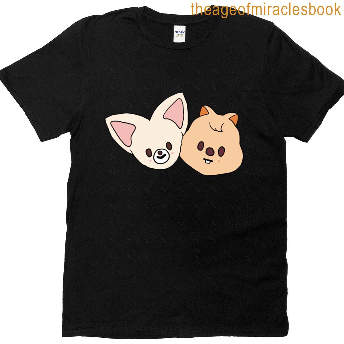 Foxiny And Hanquokka V2 Oversized T-shirt