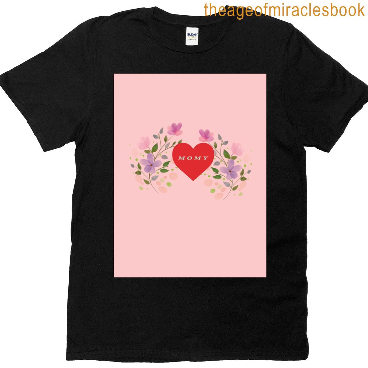 I Love Momy Graphic T-shirt
