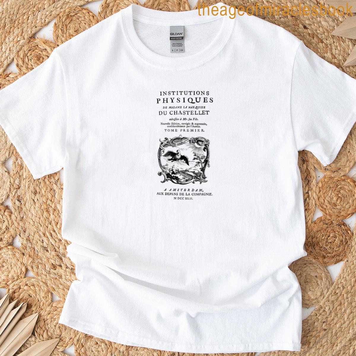 Institutions Physiques Book Frontispiece T-shirt