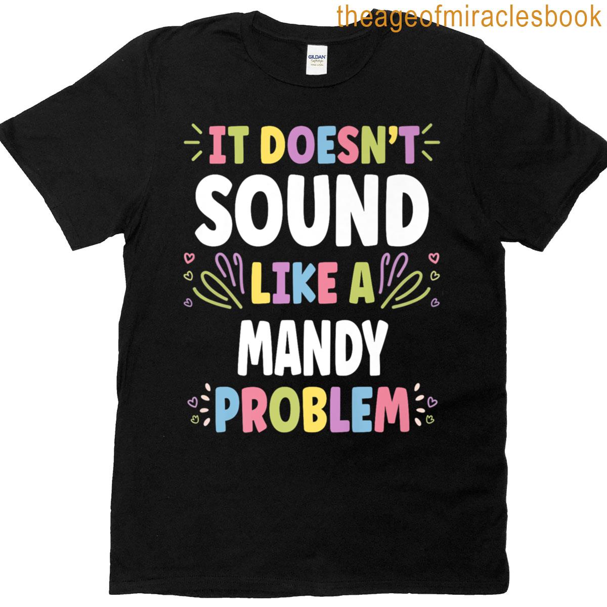 Mandy Personalized Womens Gift Custom Mandy Premium T-shirt