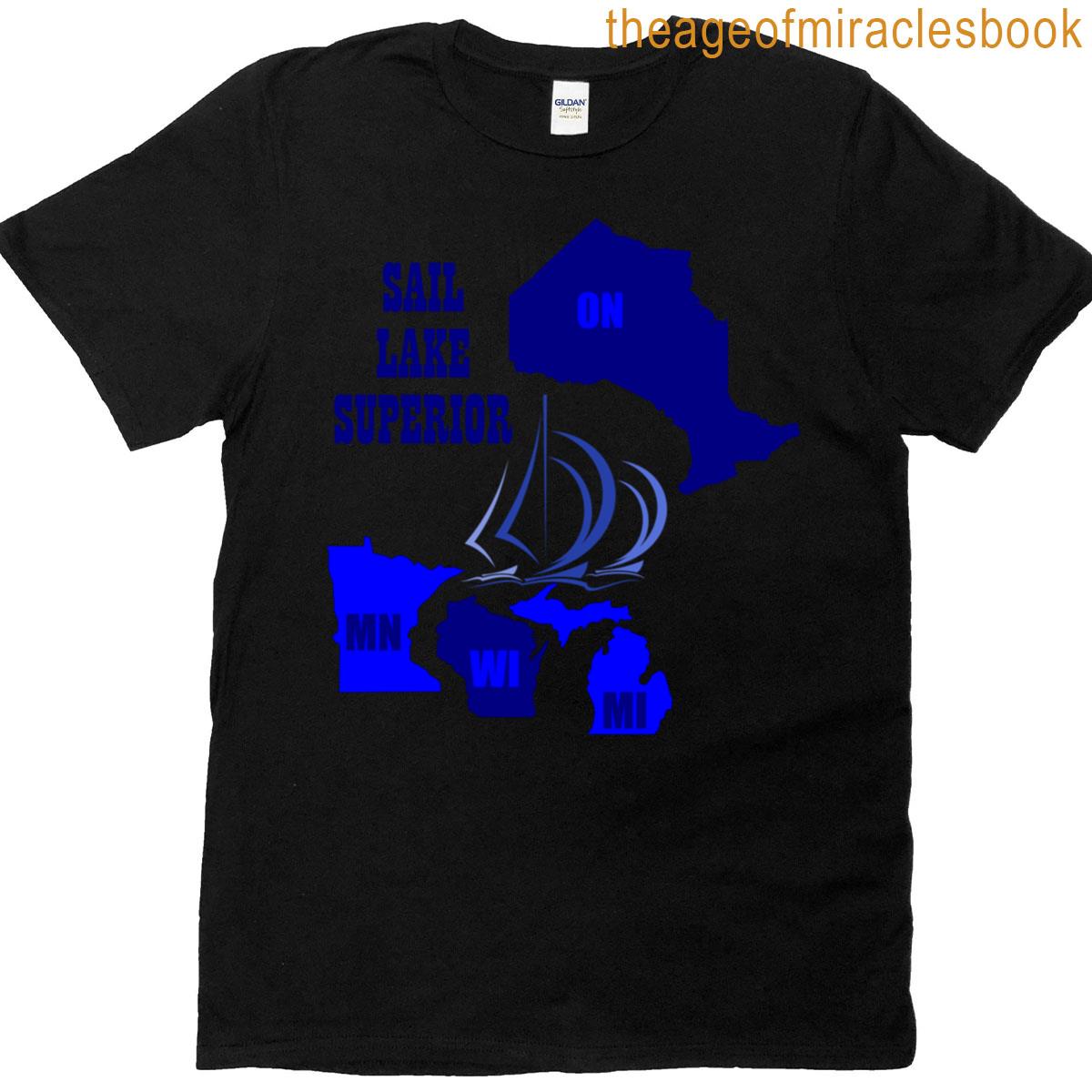 Sail Lake Superior Oversized T-shirt