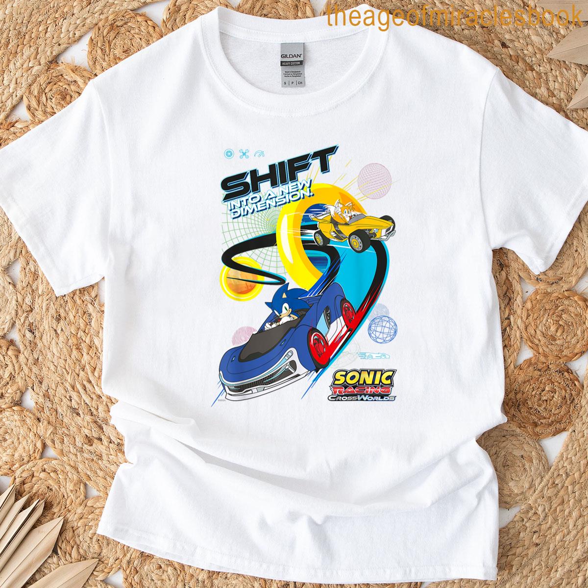 Sonic Racing Crossworlds Shift Into A New Dimension T-shirt