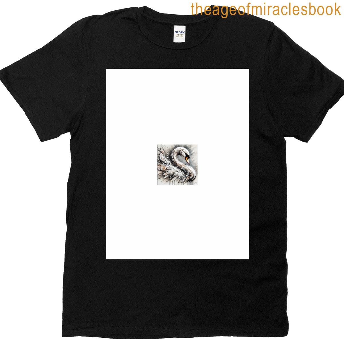 A Lovely Swan Graphic T-shirt