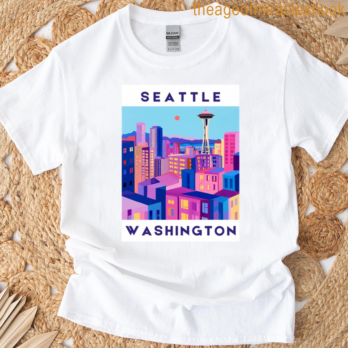 Evergreen Escape Seattle Skyline T-shirt