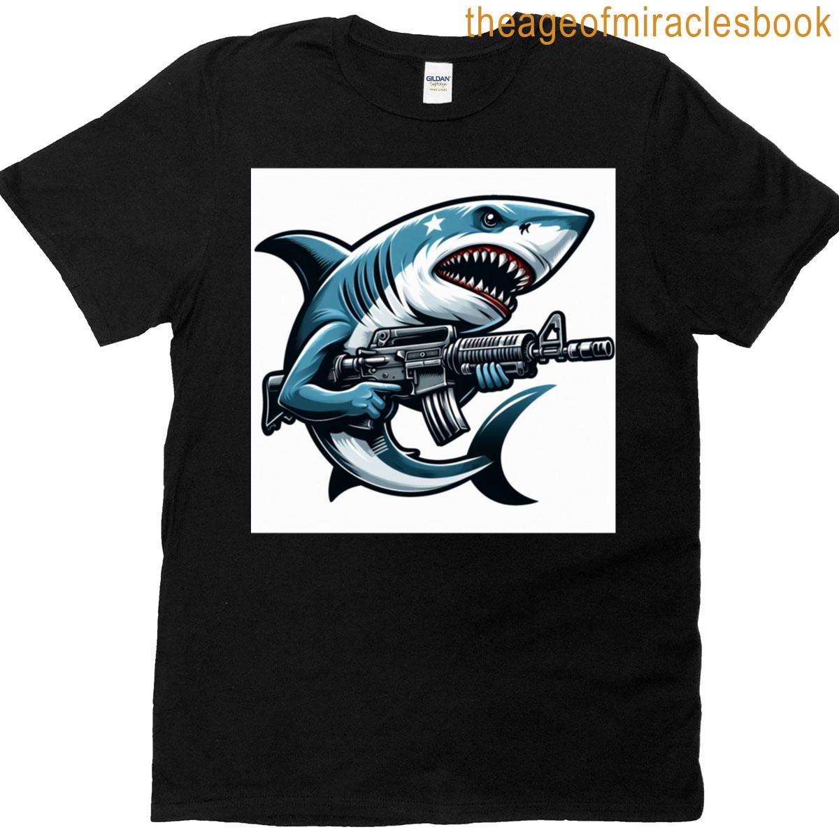 Machine Shark Oversized T-shirt