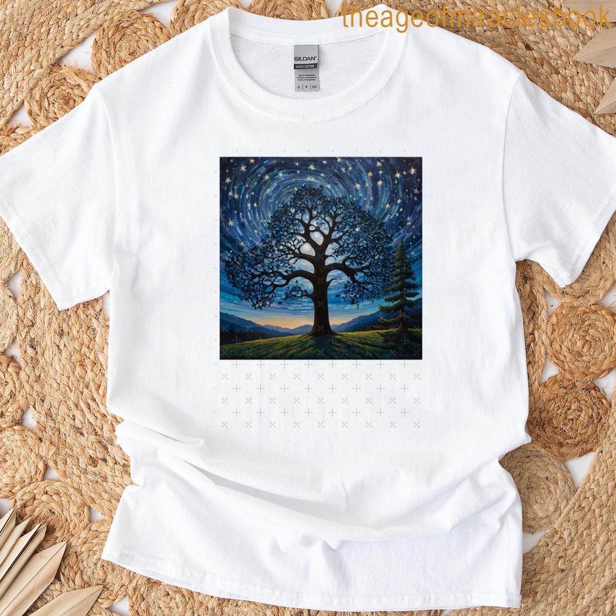 Starry Oak Night T-shirt