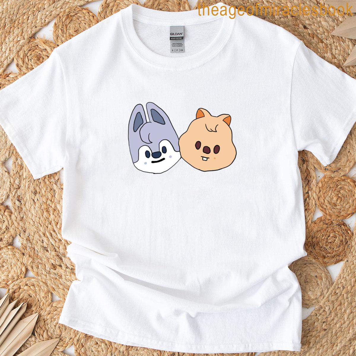 Wolf Chan And Hanquokka V2 T-shirt