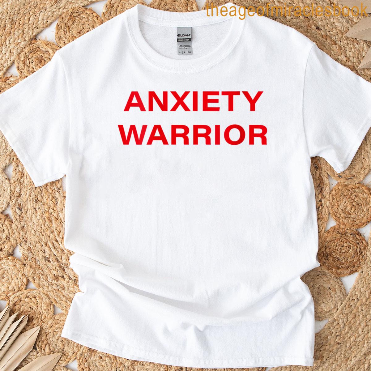 Womens Anxiety Warrior T-shirt