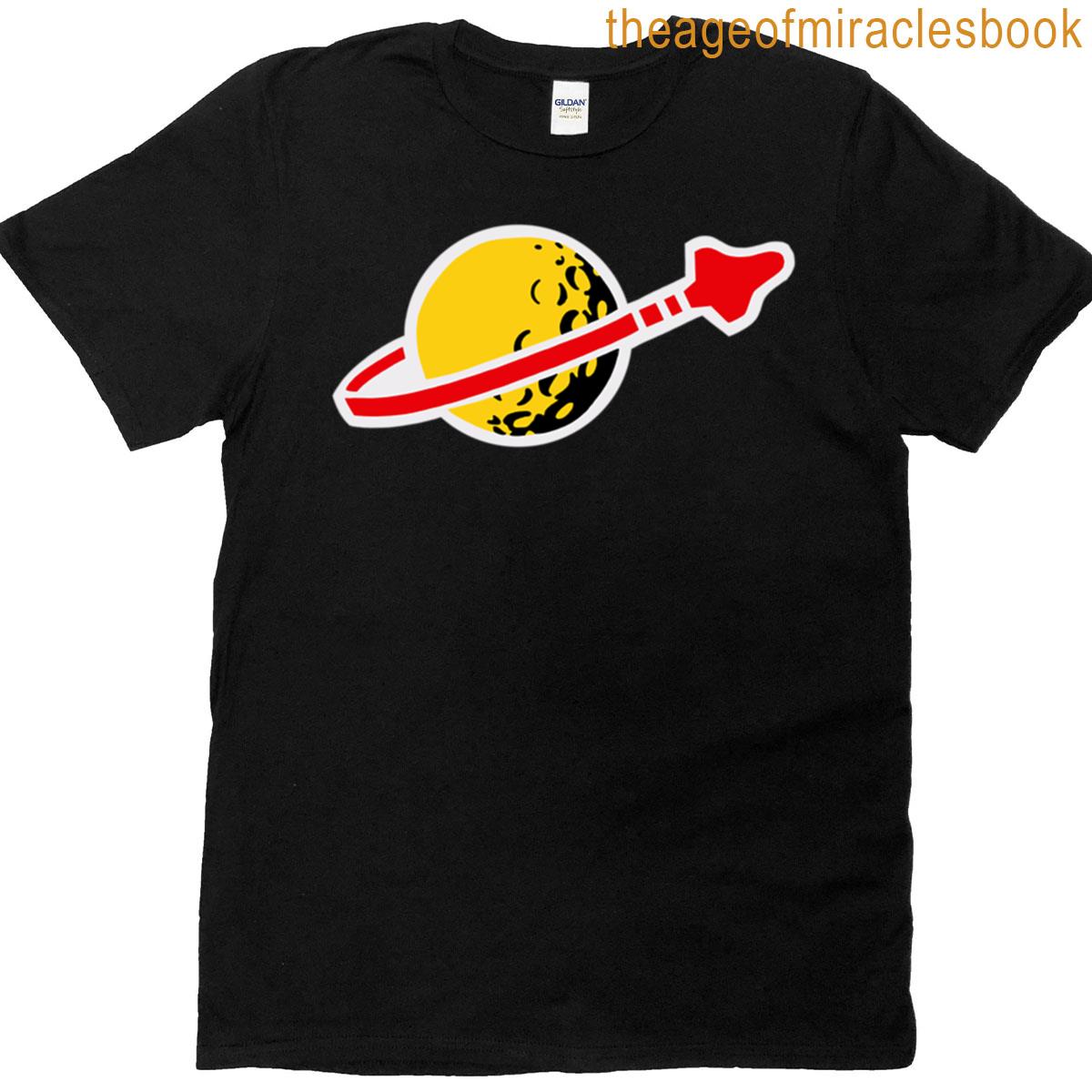 80s Space Logo Oversized T-shirt