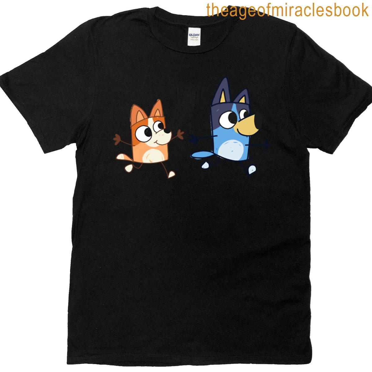 Bluey And Bingo Doodle T-shirt