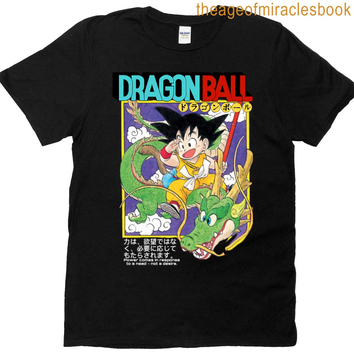 Dragon Ball Aesthetic Design 90s T-shirt