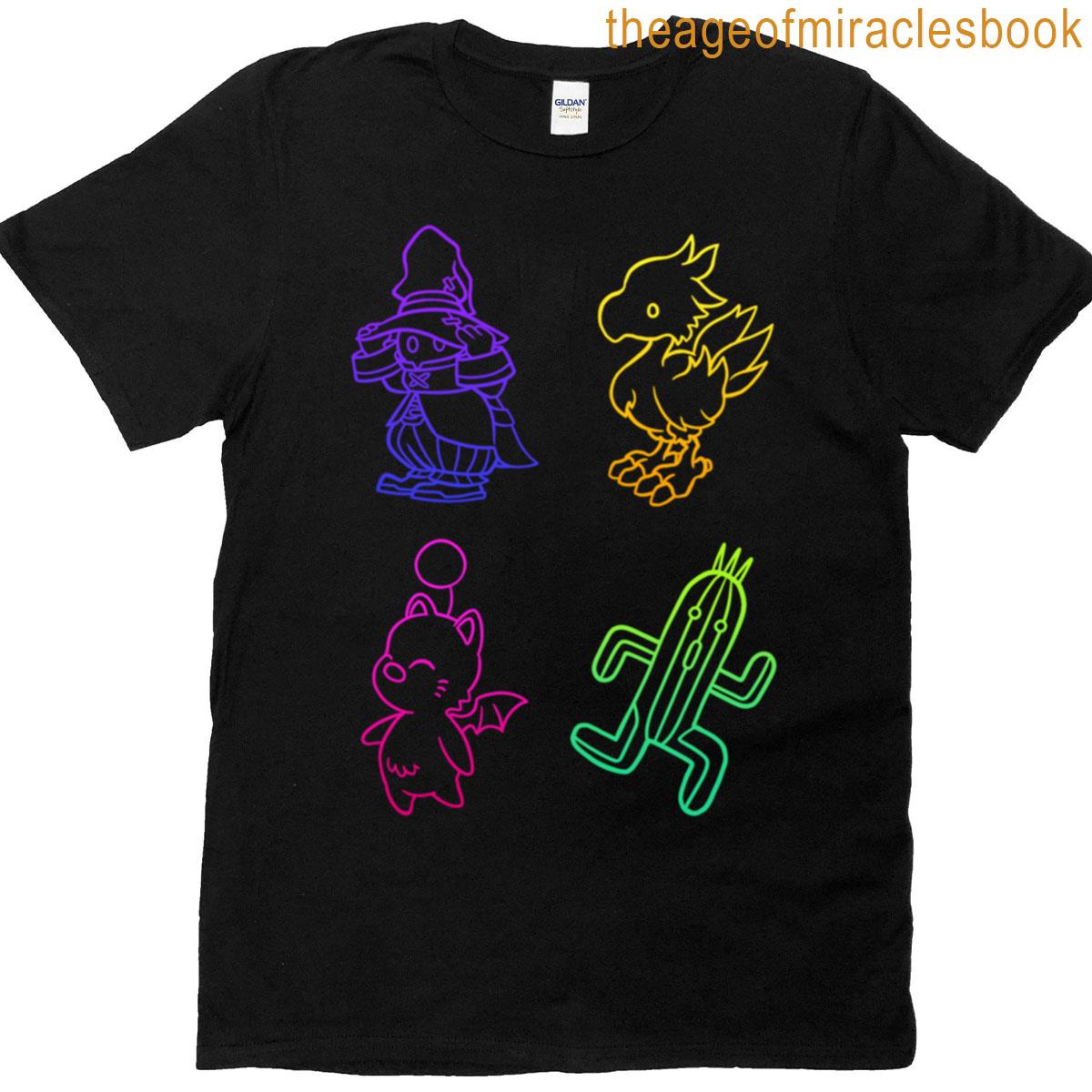 Final Fantasy Outlines T-shirt