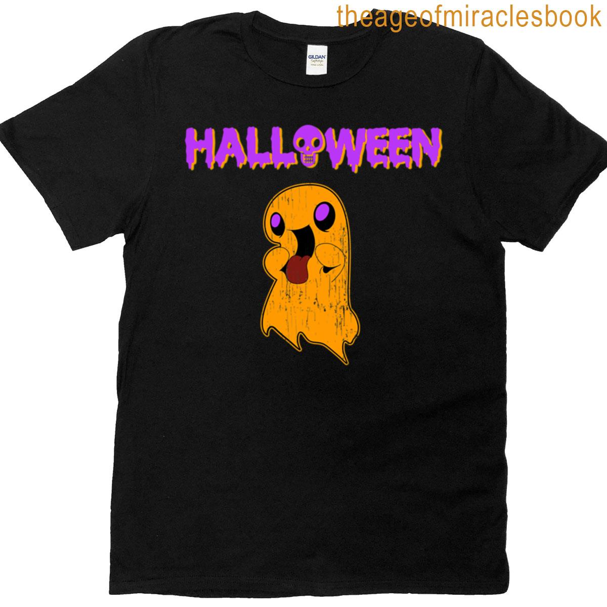 Halloween Nice Ghost Holiday T-shirt