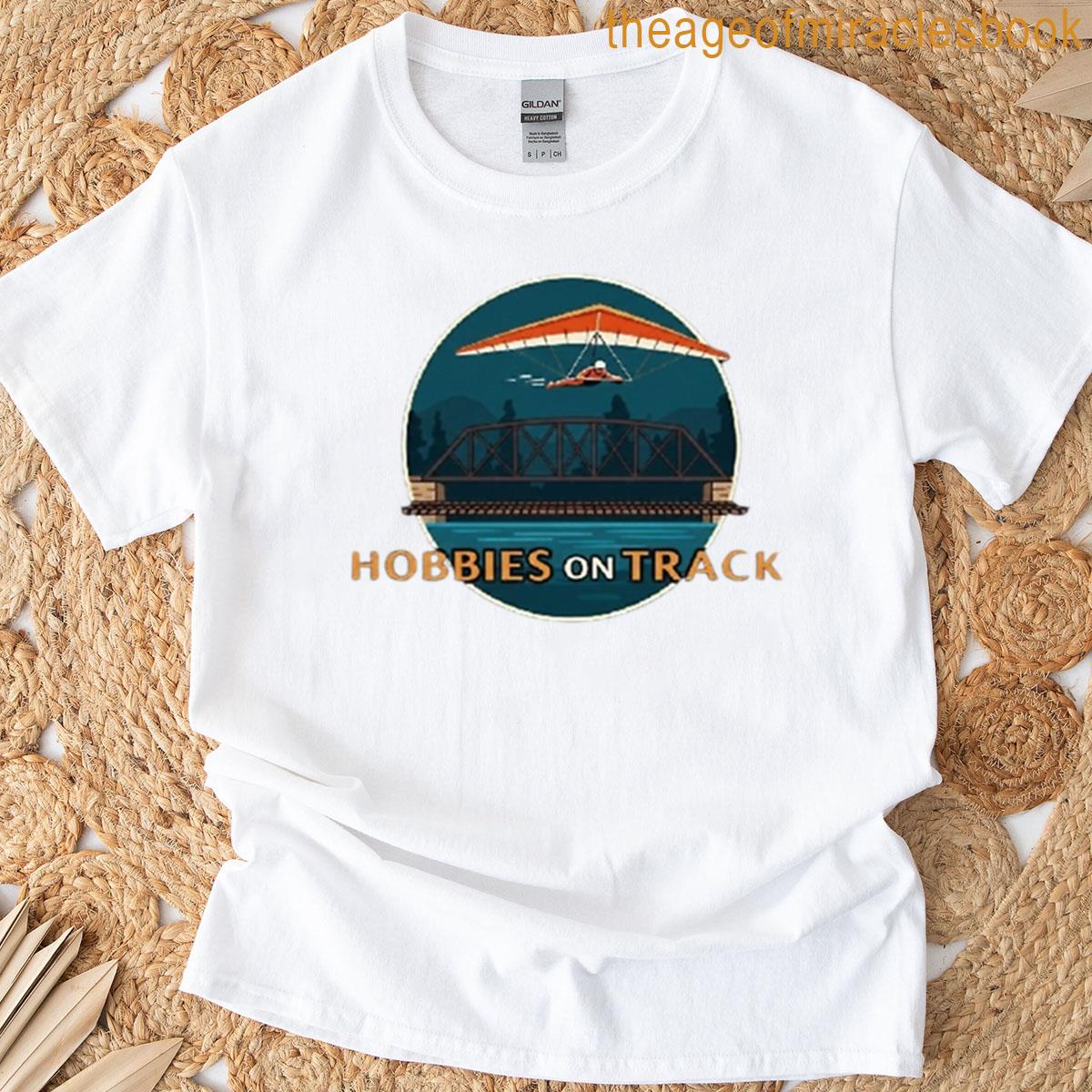 Hobbies On Track Hanglider Logo Oversized T-shirt