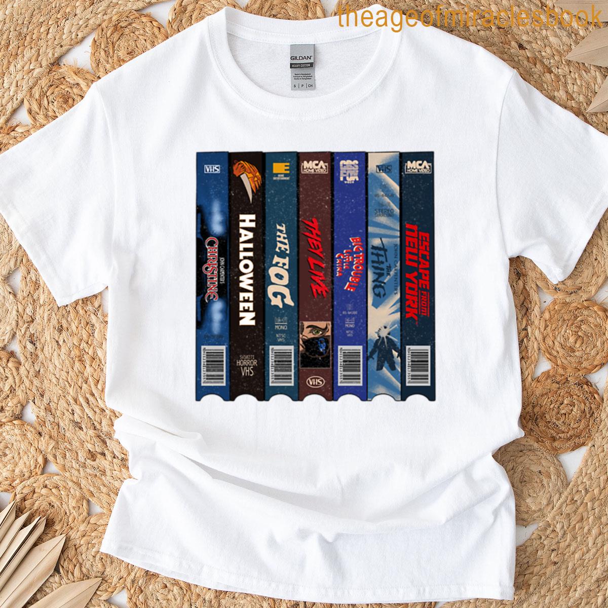 John Carpenter Vhs T-shirt