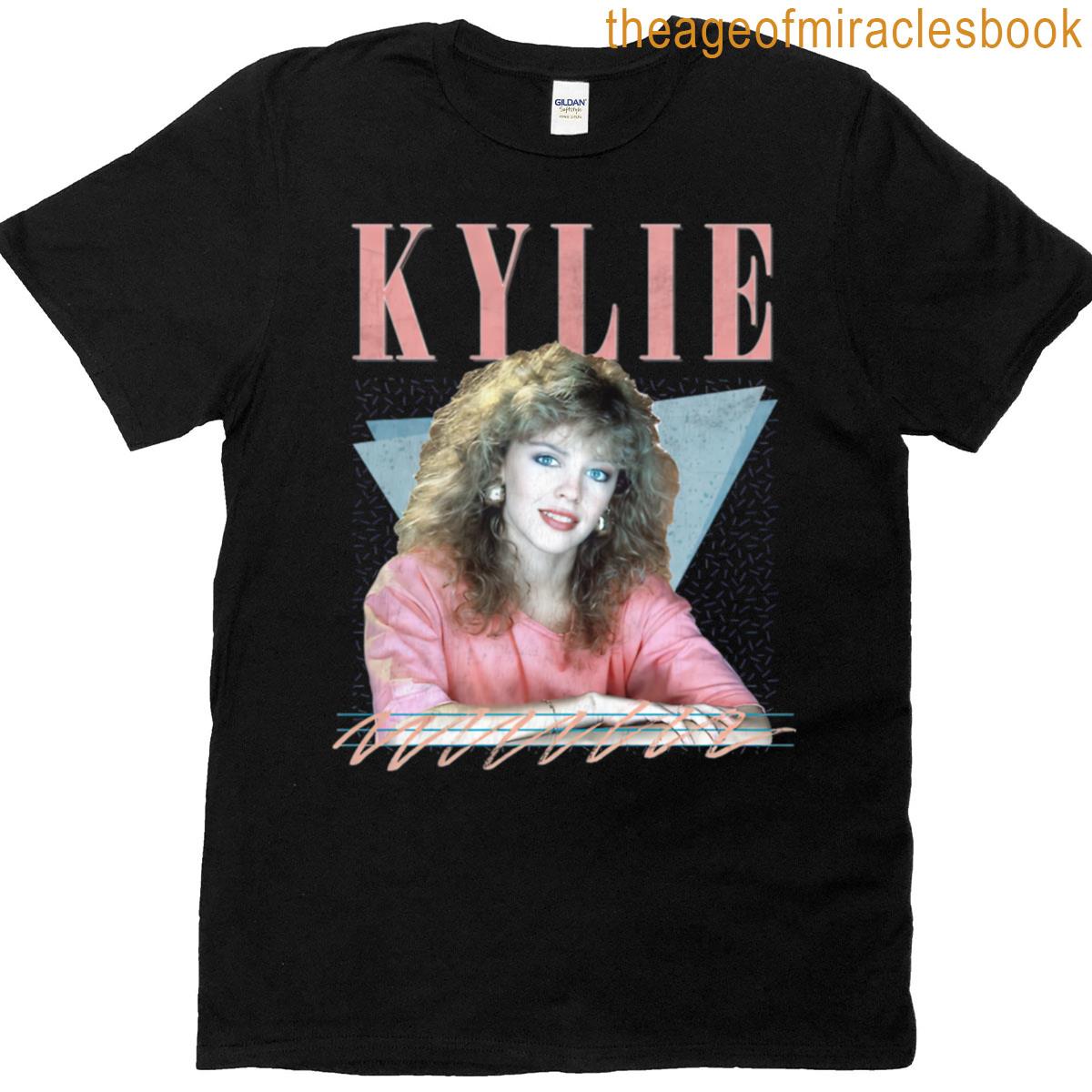 Kylie 80s Retro Fan T-shirt