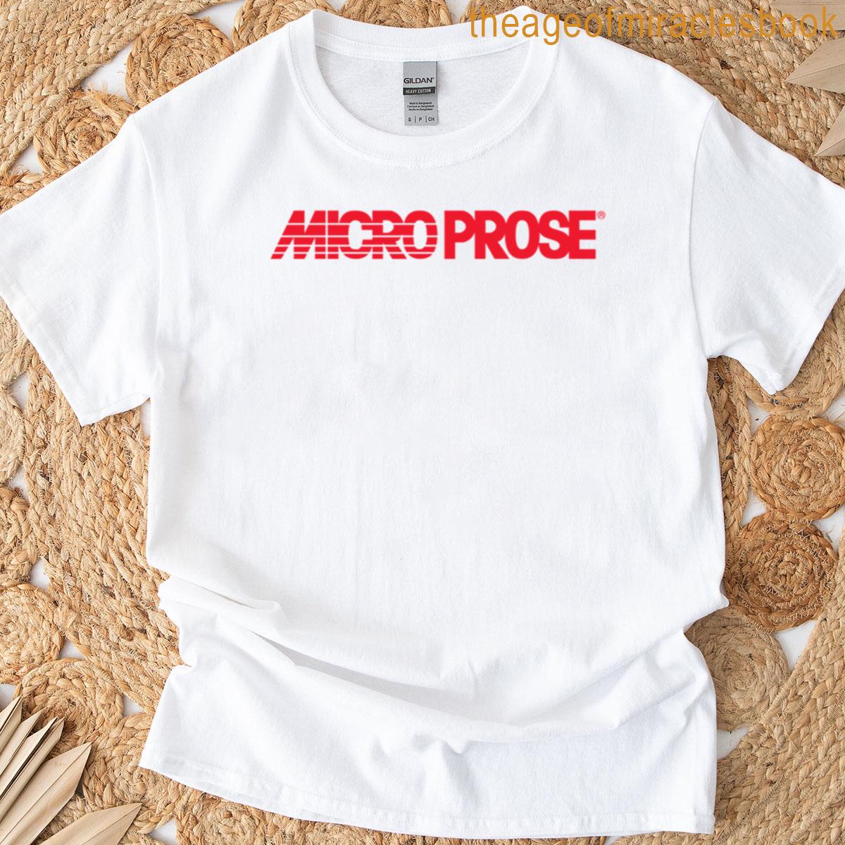 Microprose Software Red Version T-shirt
