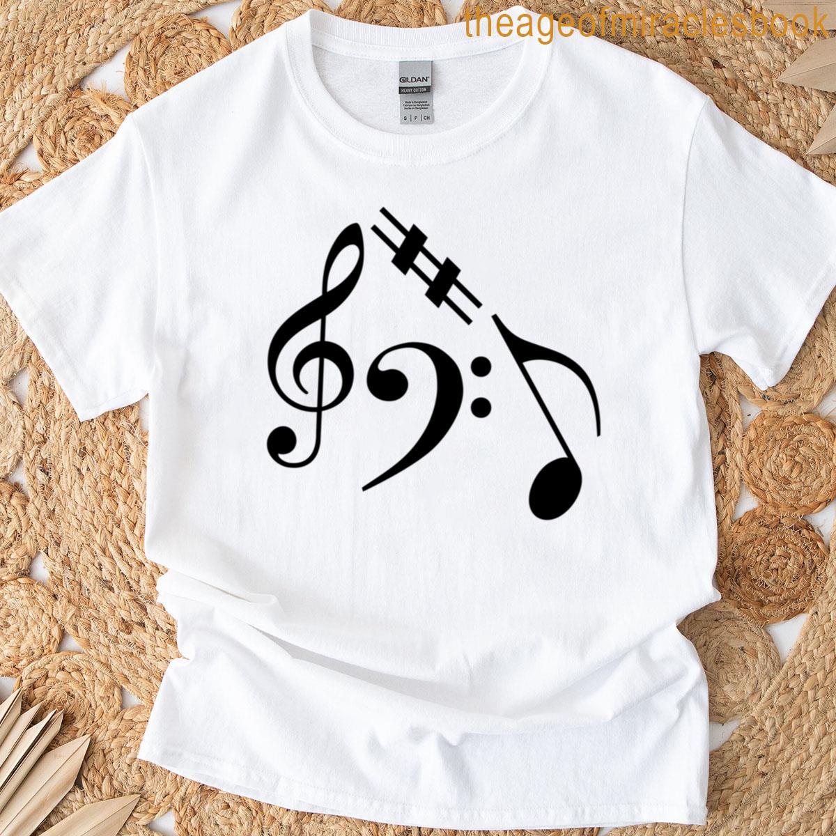 Music Pattern T-shirt