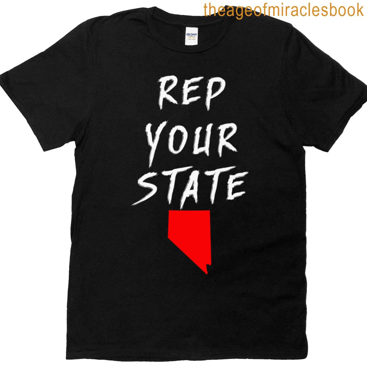 Rep Your State Nevada T-shirt