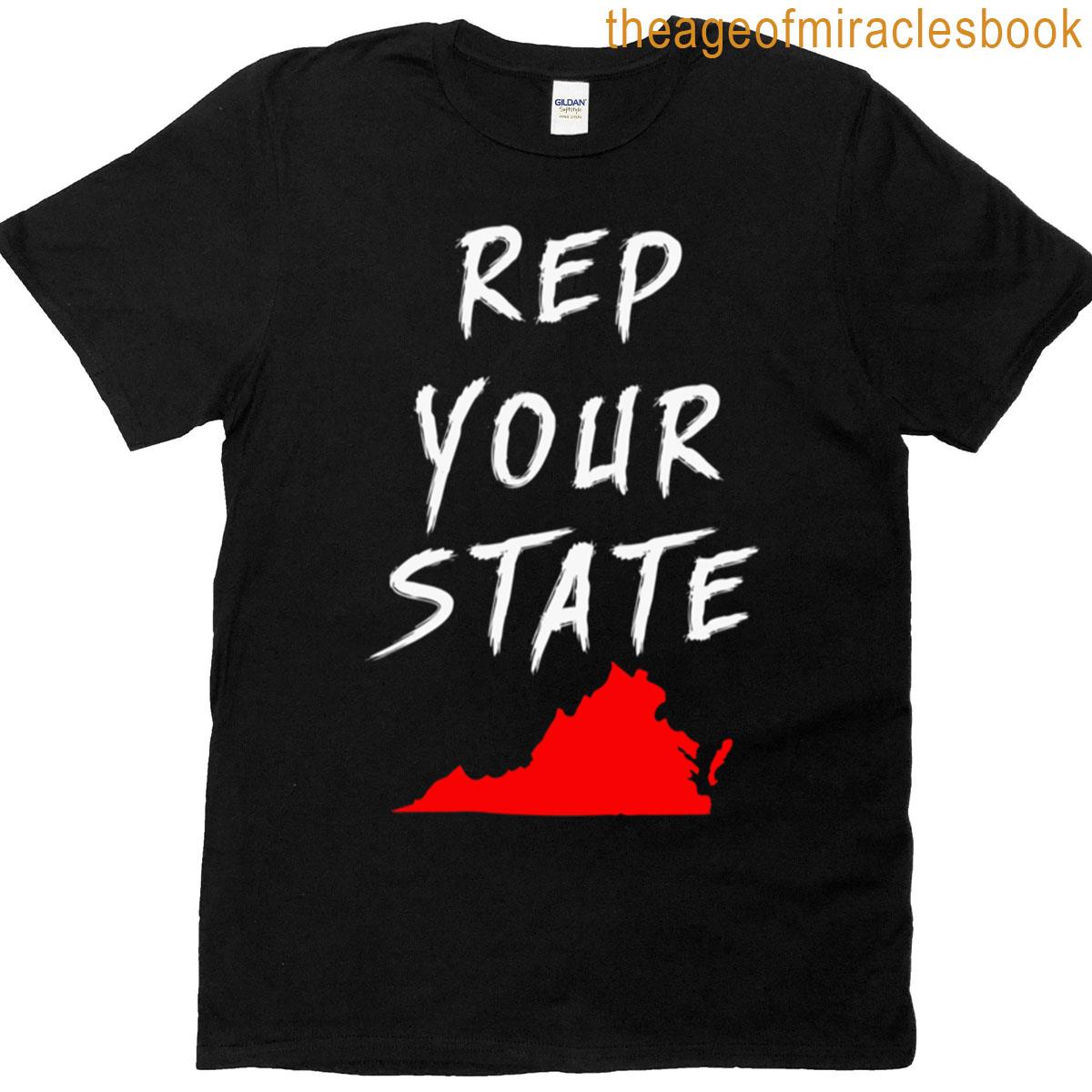 Rep Your State Virginia T-shirt