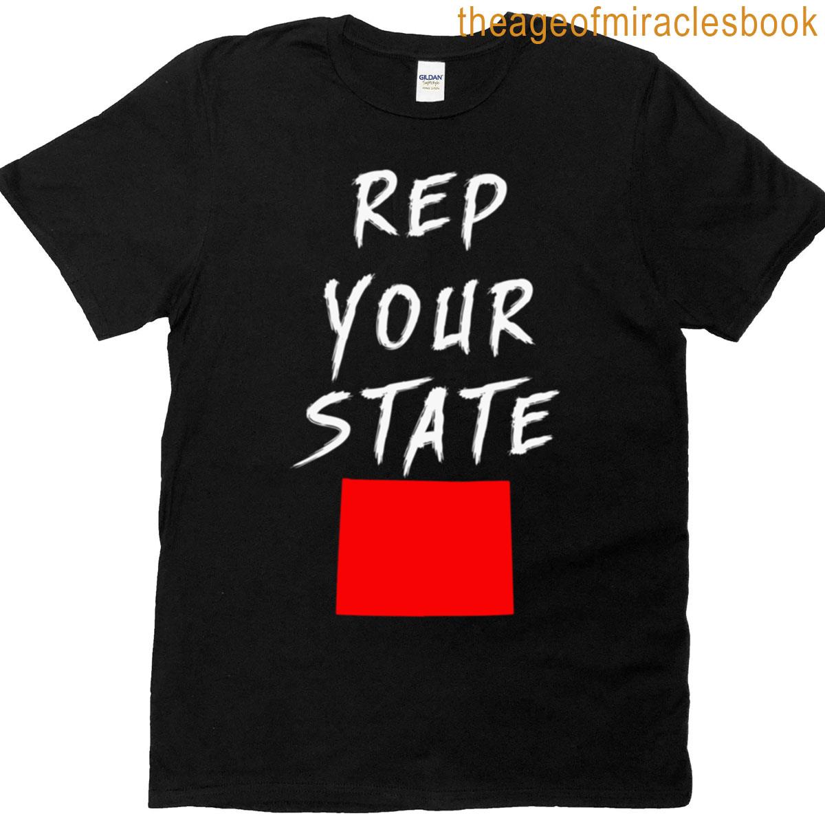 Rep Your State Wyoming T-shirt