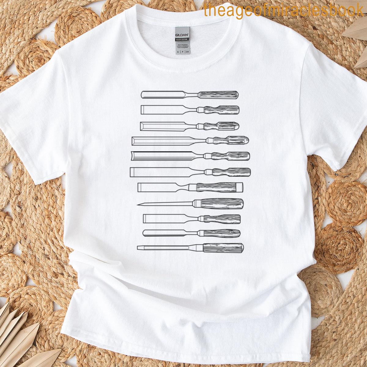 Woodworking Chisels T-shirt