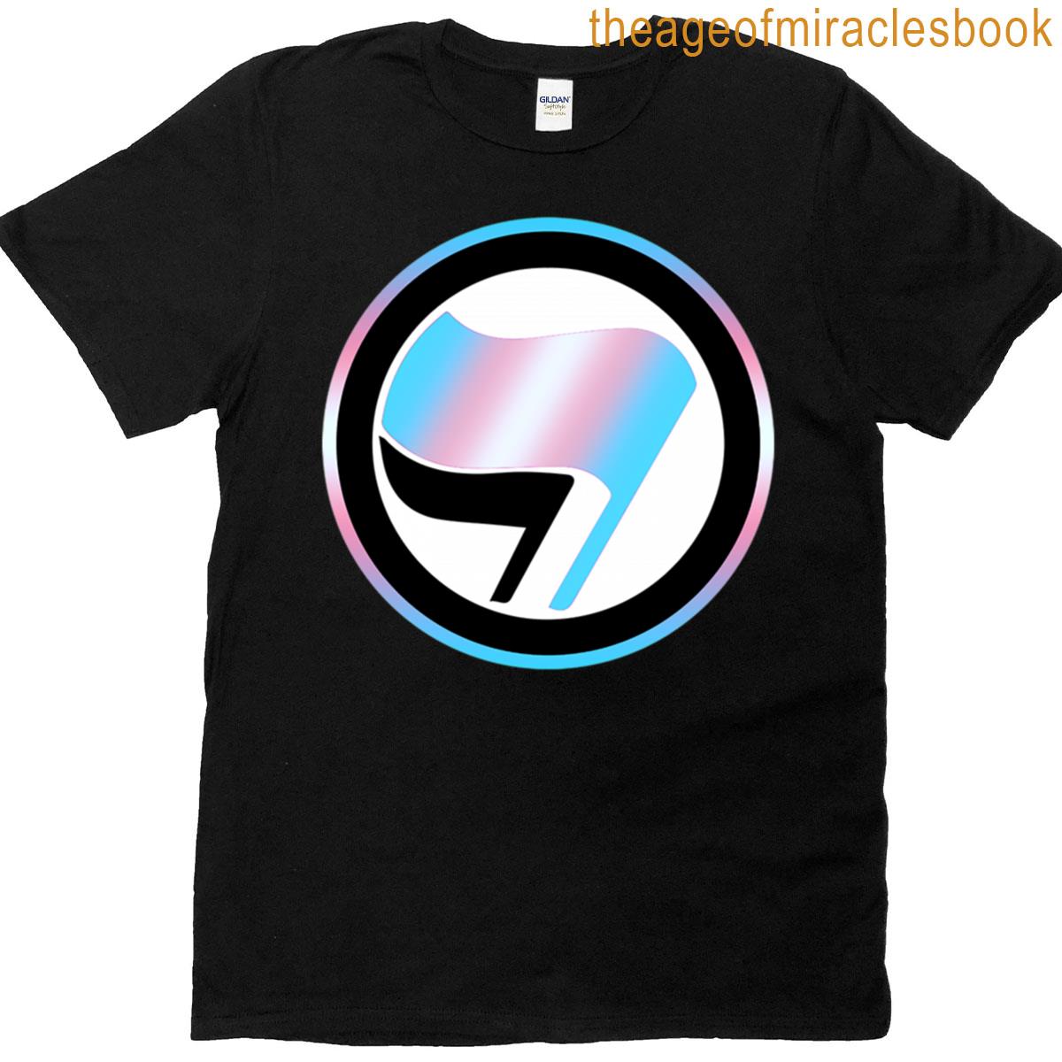 Antifa Pride Trans Pride T-shirt