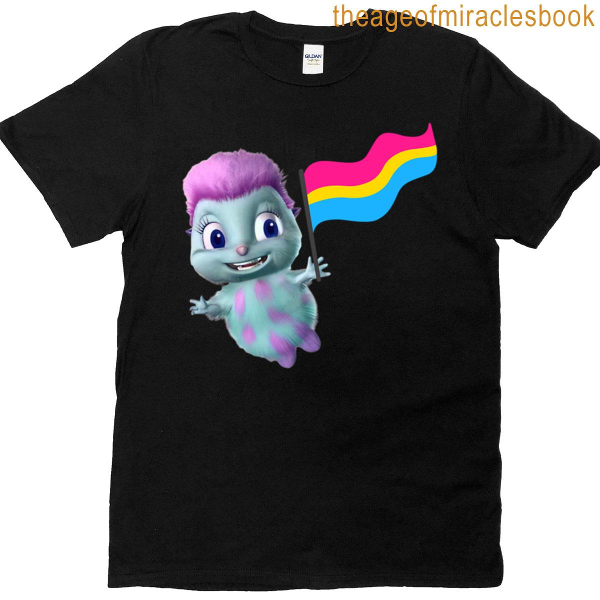 Bibble Pansexual Pride Flag Oversized T-shirt