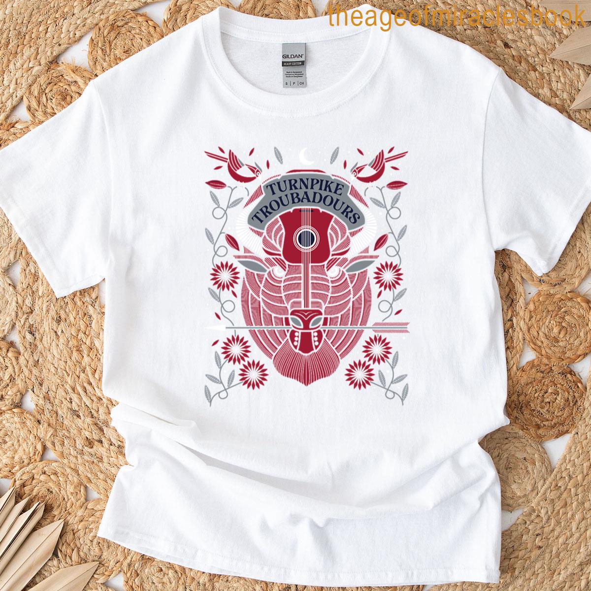 Buffalo Aarrow Flower Oversized T-shirt