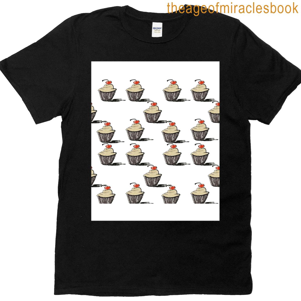 Cupcake Graphic T-shirt