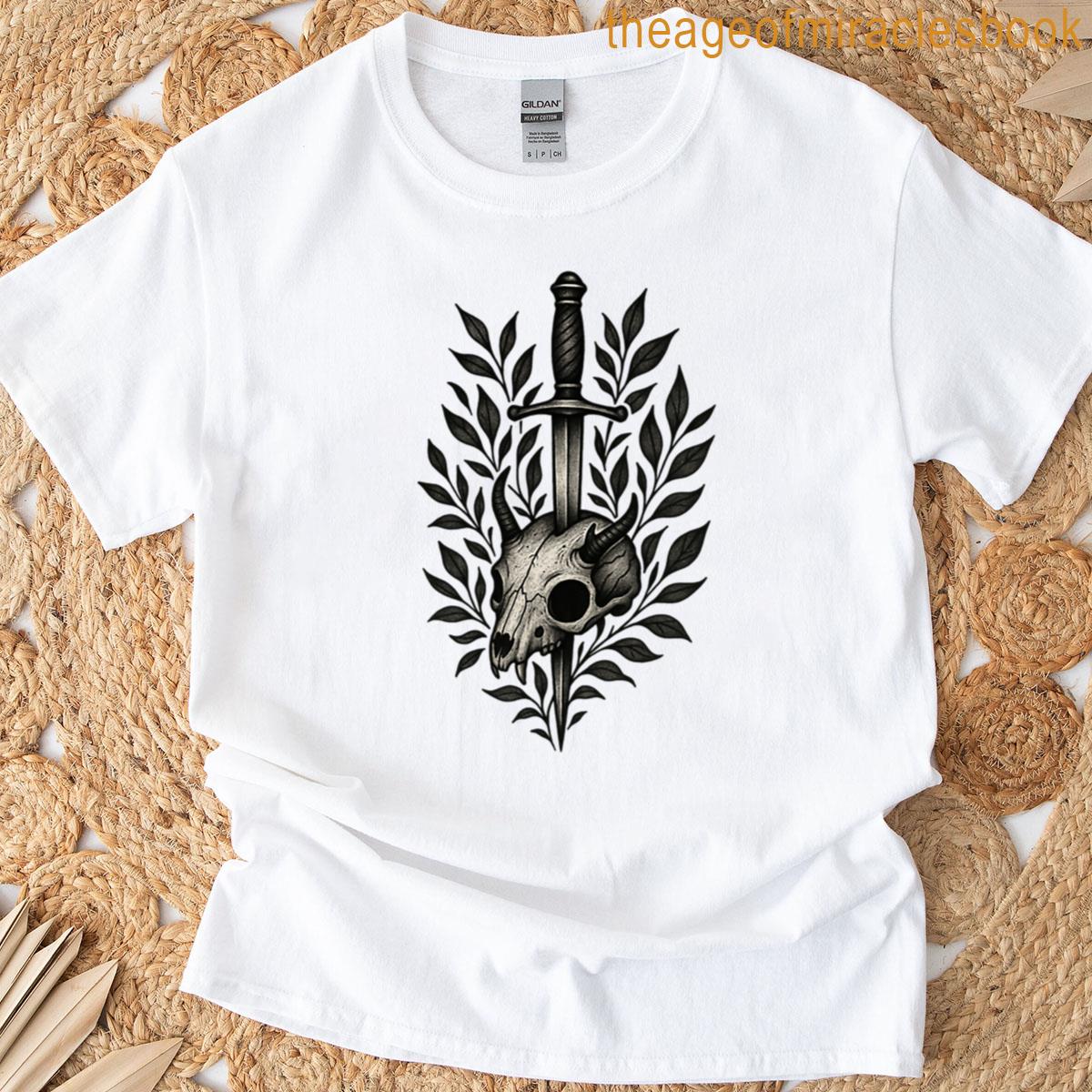 Gothic Dagger Oversized T-shirt