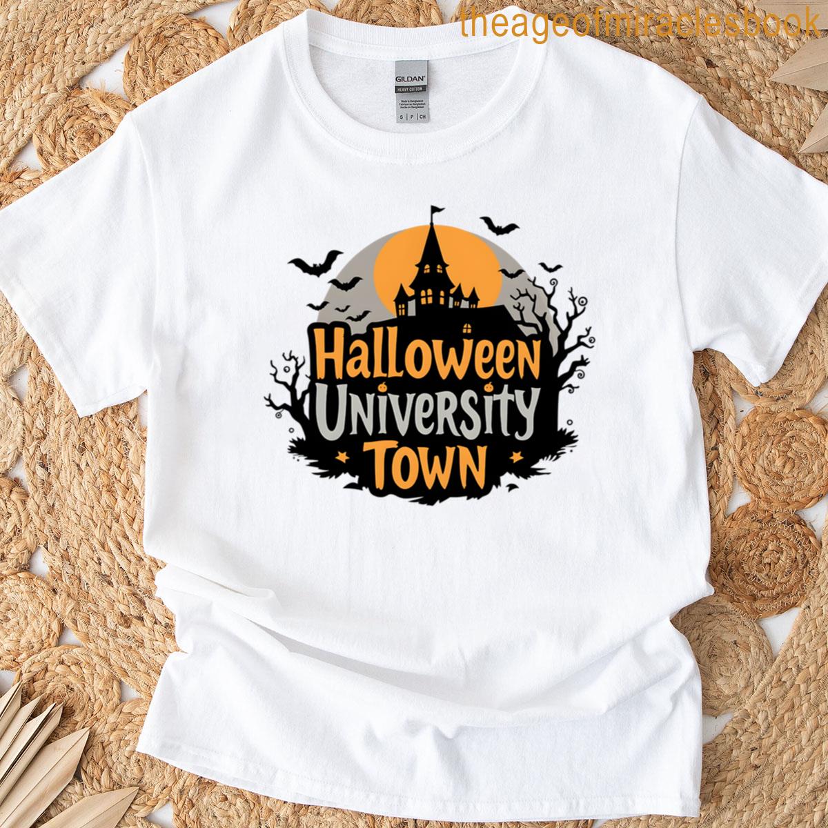Halloween University Town T-shirt