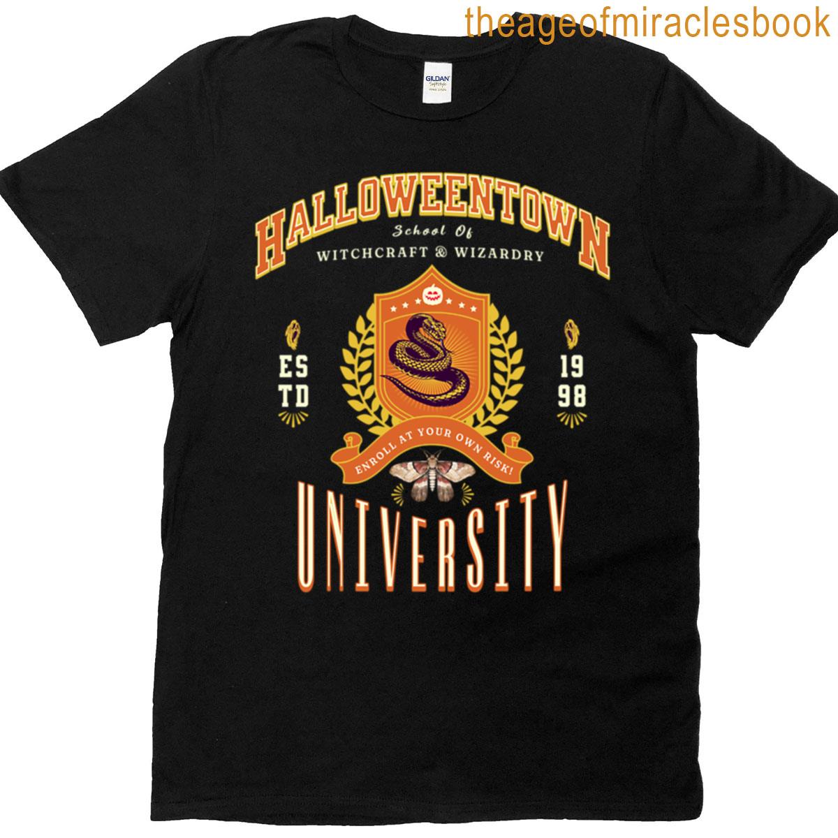 Halloweentown University Funny Design T-shirt