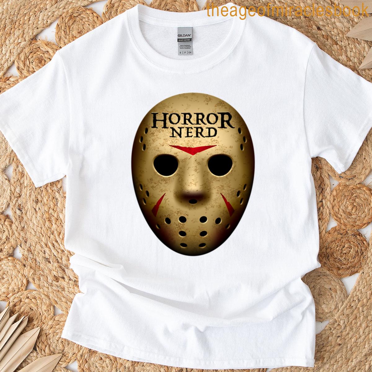 Horror Nerd Jason Mask T-shirt