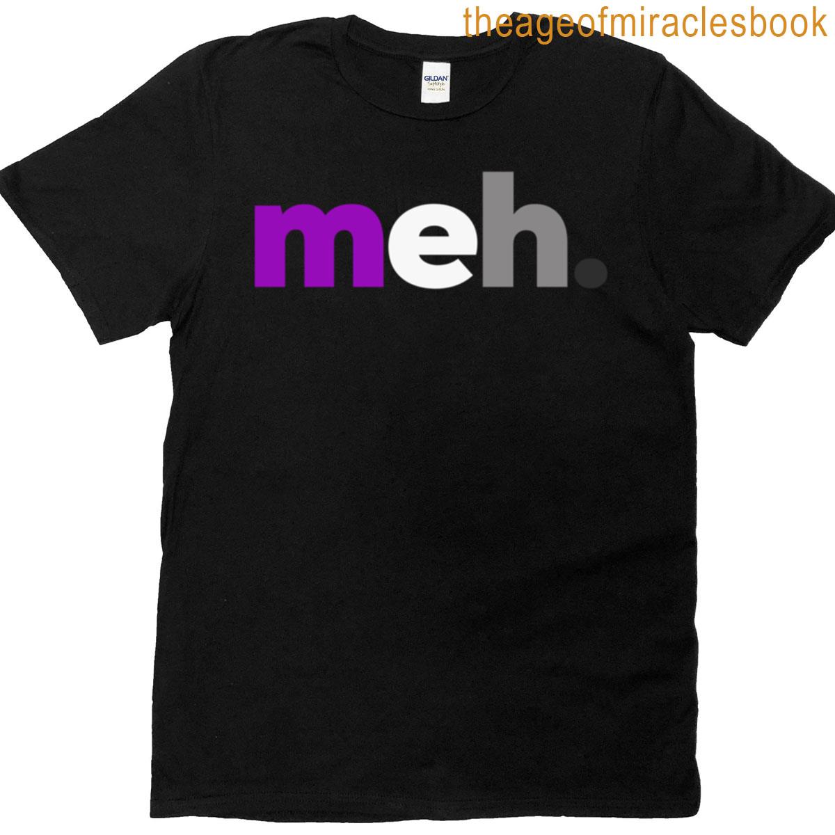 Meh Asexual Pride T-shirt